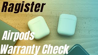 How to check apple airpods warranty online | How to register warranty of airpods