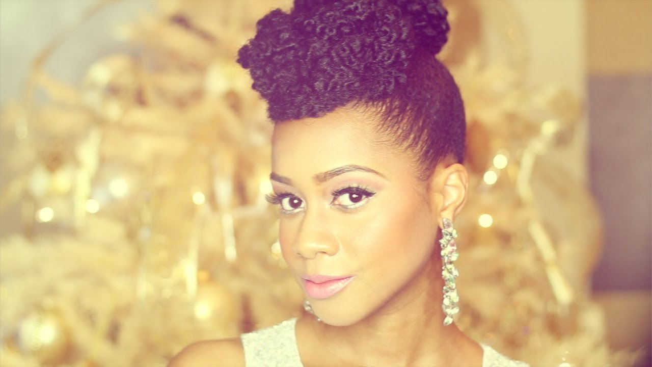 42 Best Photos Natural Black Hair Updo Styles - 50 Cute Updos for Natural Hair