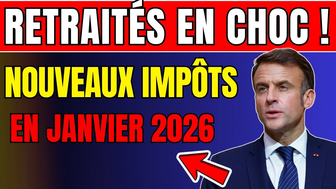 Nouvelles taxes sur les pensions dès janvier : pourquoi les aînés paient le prix fort en 2026