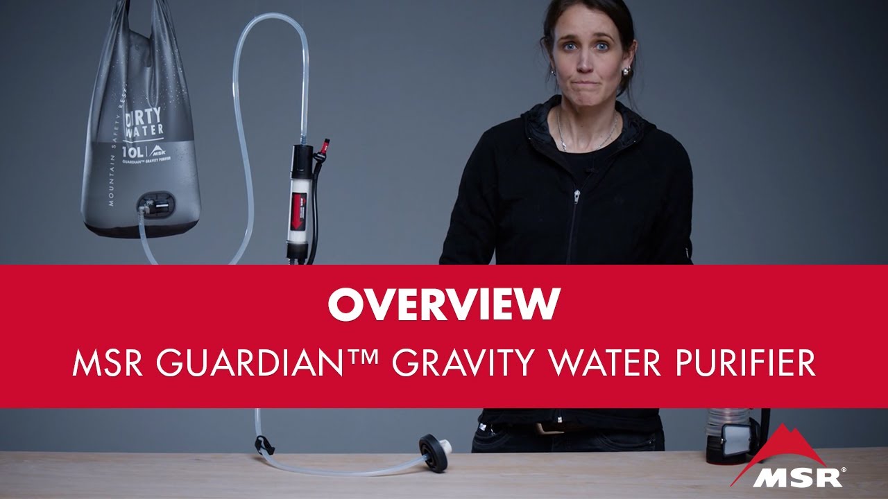 MSR Purificateur Guardian™ Gravity [FRANÇAIS]