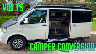 VW T5 Camper Conversion and RidgeMonkey XL