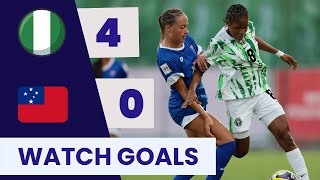 NIGERIA VS SAMOA [4-0] | GOALS & HIGHLIGHTS | U17 WOMEN’S WORLD CUP