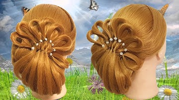 Tóc đẹp 2019 |Hướng dẫn bới tóc kiêu sa cho cô dâu ngày cưới |Beautiful Hairstyles for wedding/party