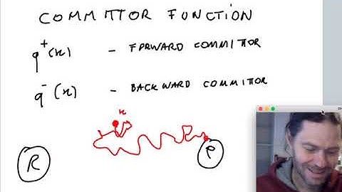 Lecture 13. . Statistical Mechanics of Rare Events: Stochastic Descriptors of Reactive Processes