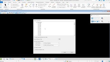 OpenRoads Designer 2021 Release 2 Import Geometry GENIO