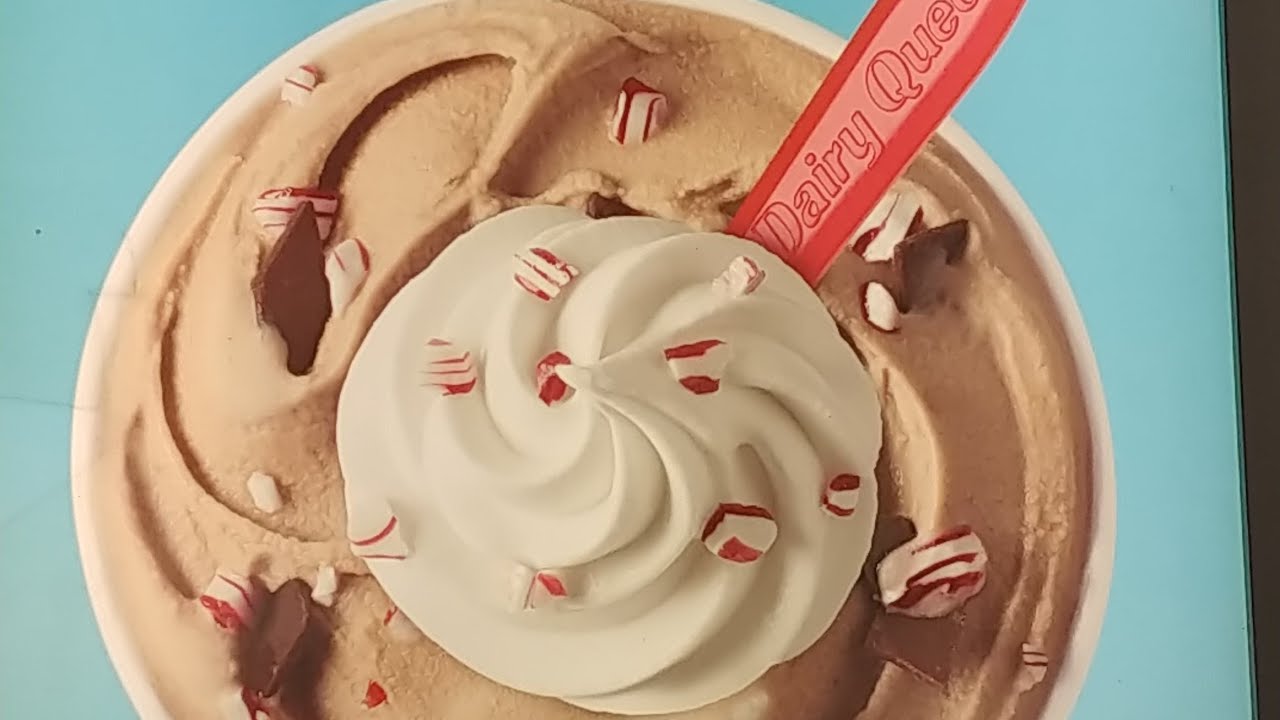 Dairy Queens new peppermint Hot Cocoa Blizzard Review - YouTube.