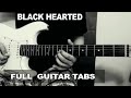 POLO G  // BLACK HEARTED  - W/TABS FULL  GUITAR  TUTORIAL