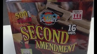 Pyro Planet - Second Amendment 500G 1.4G Cake