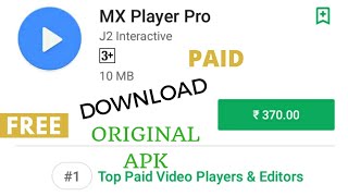 How to | Download | MX PLAYER PRO | PAID APK ORIGINAL | NON CRACKED screenshot 4