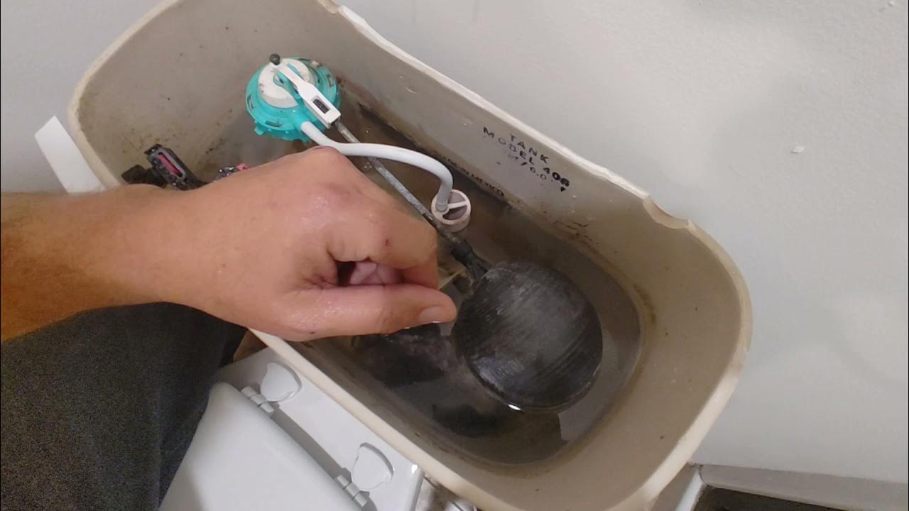 How to fix a running toilet. YouTube