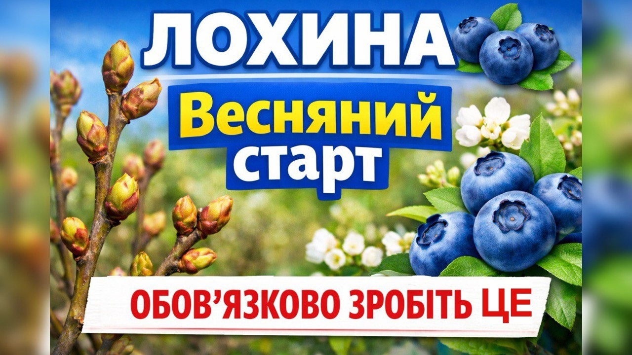 🫐 ЛОХИНА навесні: що ОБОВ’ЯЗКОВО зробити до бруньок!