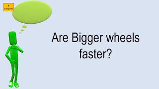 Are Bigger Wheels Faster