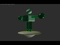 My First 3d Game Character Robot-3DS MAX