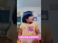 Mokshu learning numbers, funny video