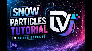 snow particles tutorial in After Effects #aftereffects