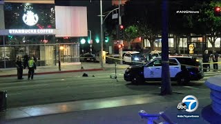 Man Chased Down By Police After Victim Fatally Struck In Hollywood Hit-And-Run Abc7