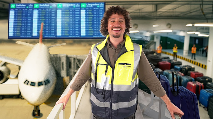Un día trabajando en un AEROPUERTO: ¿qué pasa con las maletas? 🧳 ✈️