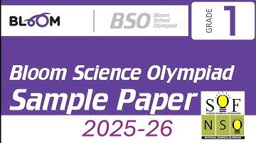 Science Olympiad Class 1