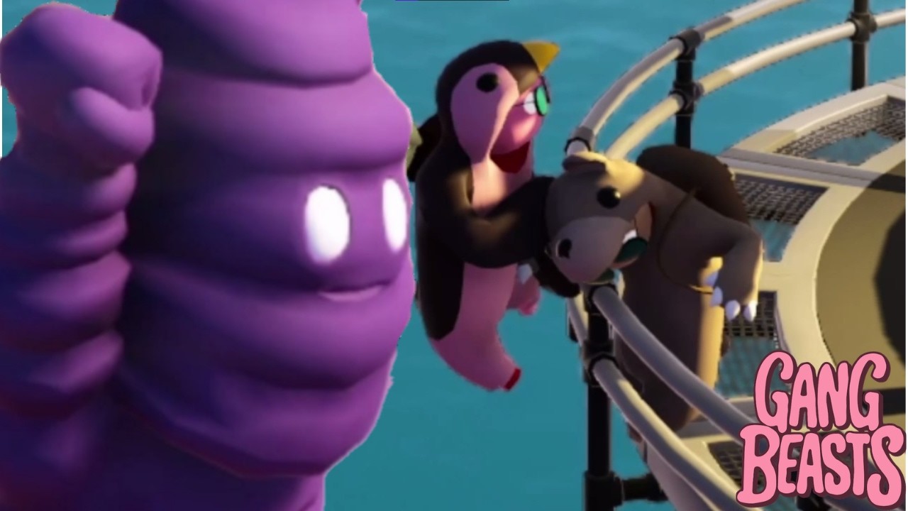 Vuelan TROMPADAS y NO PEGAMOS UNA - Gang Beasts