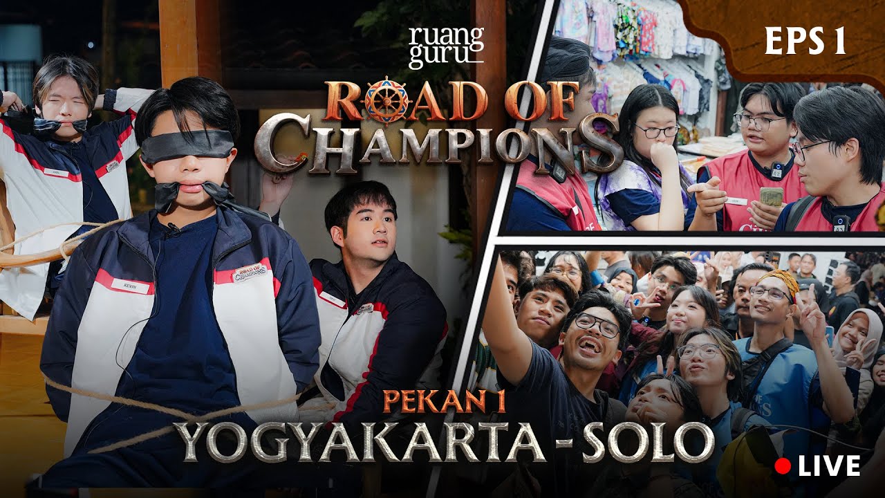 Road of Champions (ROC) Episode 1 PEKAN 1 | MISI TAK TERDUGA DI YOGYAKARTA!