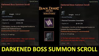 Darkened Boss Summon Scroll 1&2 Guide, Weekly Combined Awakened Boss Summon Scroll Opening & Rewards