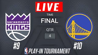 NBA LIVE! Golden State Warriors vs Sacramento Kings | April 17, 2024 | NBA Play-In Tournament 2K24