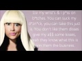 Stupid Hoe (Clean) Nicki Minaj Lyrics