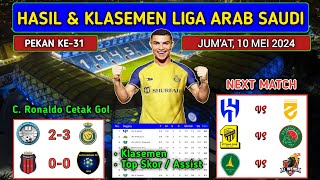 Hasil Liga Arab Saudi Tadi Malam ~ AL AKHDOUD vs AL NASSR ~ Klasemen Terbaru SPL 2024