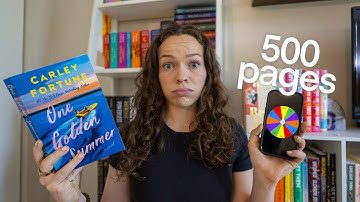 random number generator controls how many pages I read for a week