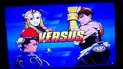 Capcom Fighting Evolution(Xbox)-Karin/Chun-Li Playthrough