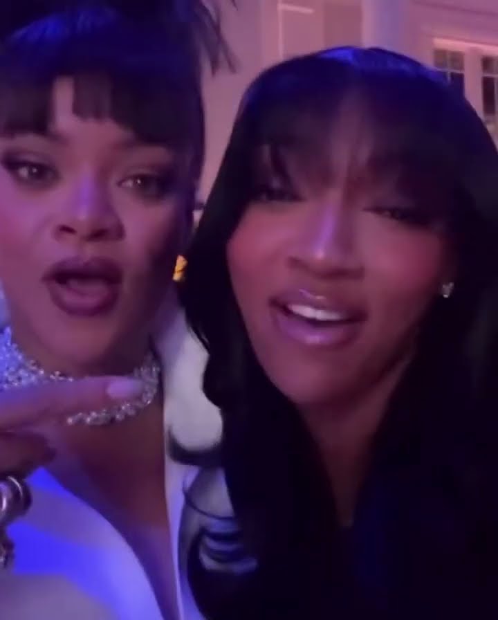 Angel Reese linked up with Rihanna ? (via @angelreese5/IG)