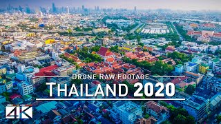 【4K】🇹🇭 Drone RAW Footage 🔥 This is THAILAND 2020 🔥 Bangkok 🔥 Koh Samui & More 🔥 UltraHD Stock Video