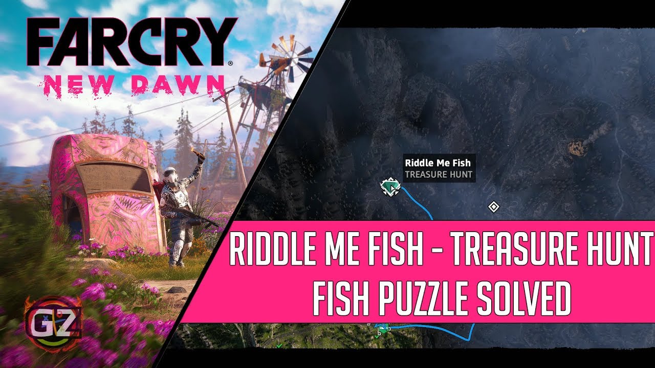 Far Cry New Dawn | Riddle Me Fish - Treasure Hunt | Puzzle Solved