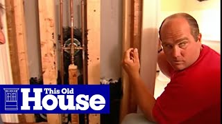 How to Repair a Shower Valve in a Tile Wall | This Old House