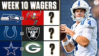 NFL Week 10 BEST WAGERS: Expert Picks, Odds \& Predictions for TOP games | CBS Sports HQ