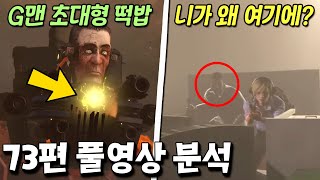 새로운 종족 '인간'의 등장! 스키비디 73편 풀버전 속 6가지 대형 떡밥 해설 [스키비디 토일렛]