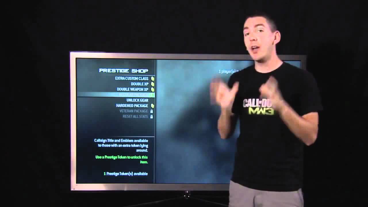 MW3 PRESTIGE SHOP BREAKDOWN