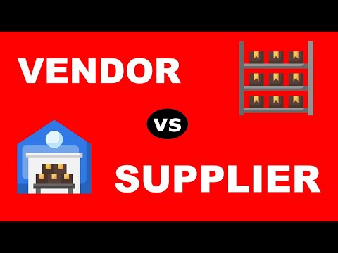 وینڈر بمقابلہ سپلائر کے فرق کی وضاحت | فراہم کنندہ اور فروش