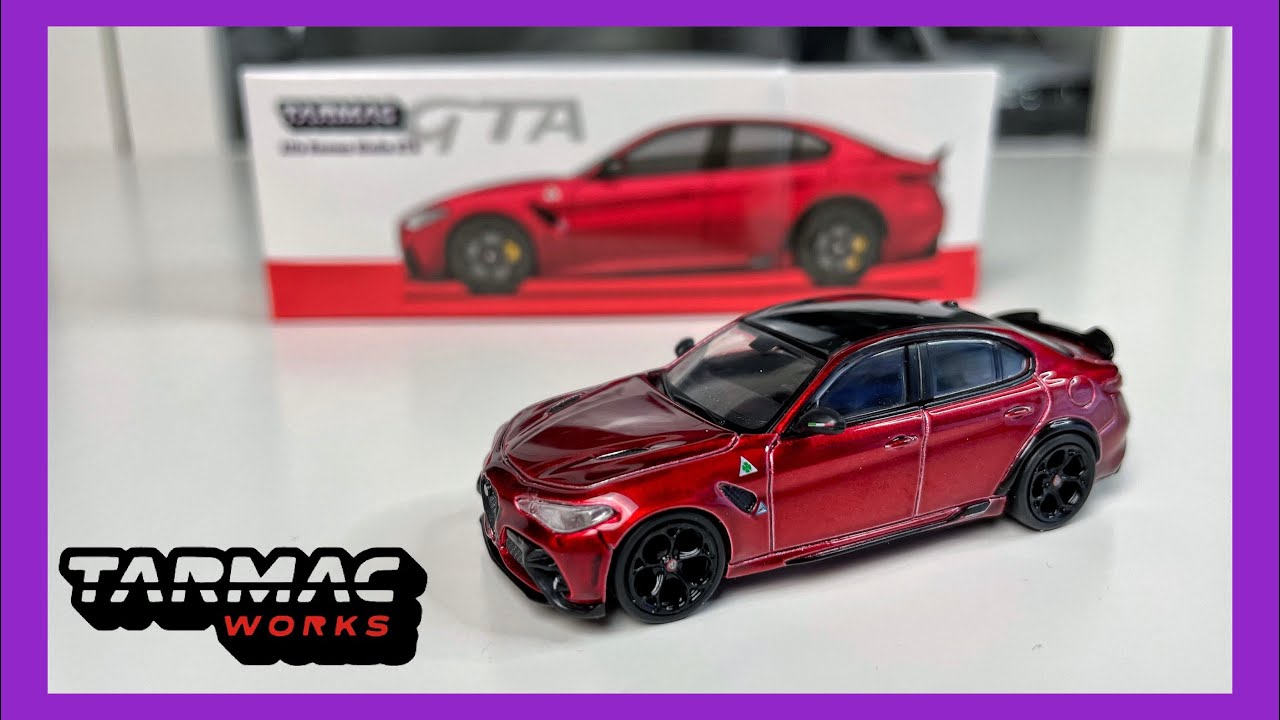1:64 Alfa Romeo Giulia GTA - Tarmac Works [Unboxing] - YouTube