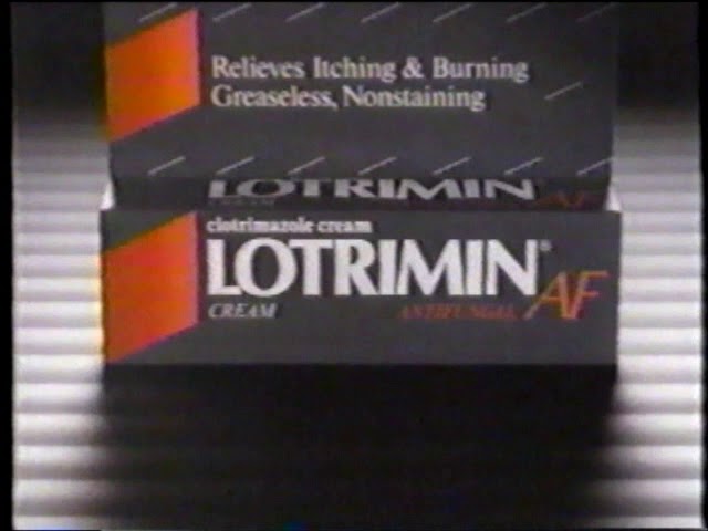 Lotrimin AF - Anti Fungal - Cream - Athletes Foot Commercial (1991)