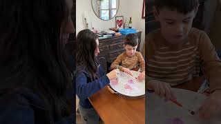 30 days of easy play day 2: ice painting