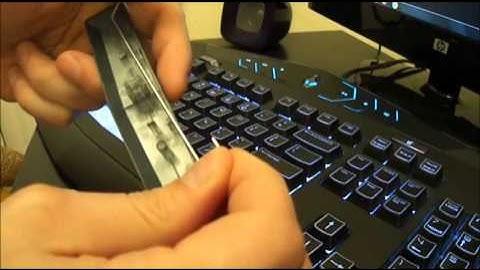 Alienware TactX Keyboard Loose Space Bar Fix