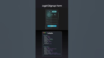 Login SignUp Form 🔥 Source Code   Link in bio🔥Tag your friends that need to see this!#login #neon
