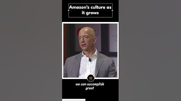 Jeff Bezos on Amazon Culture: Fostering Growth with Customer Obsession #motivation #inspiration