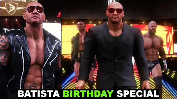 WWE 2K20 'Batista Birthday' Special Gameplay | WWE...