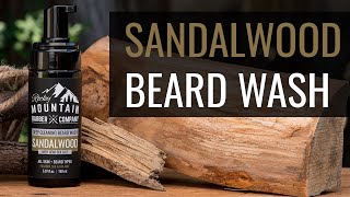 Sandalwood Beard Wash by Rocky Mountain Barber Company