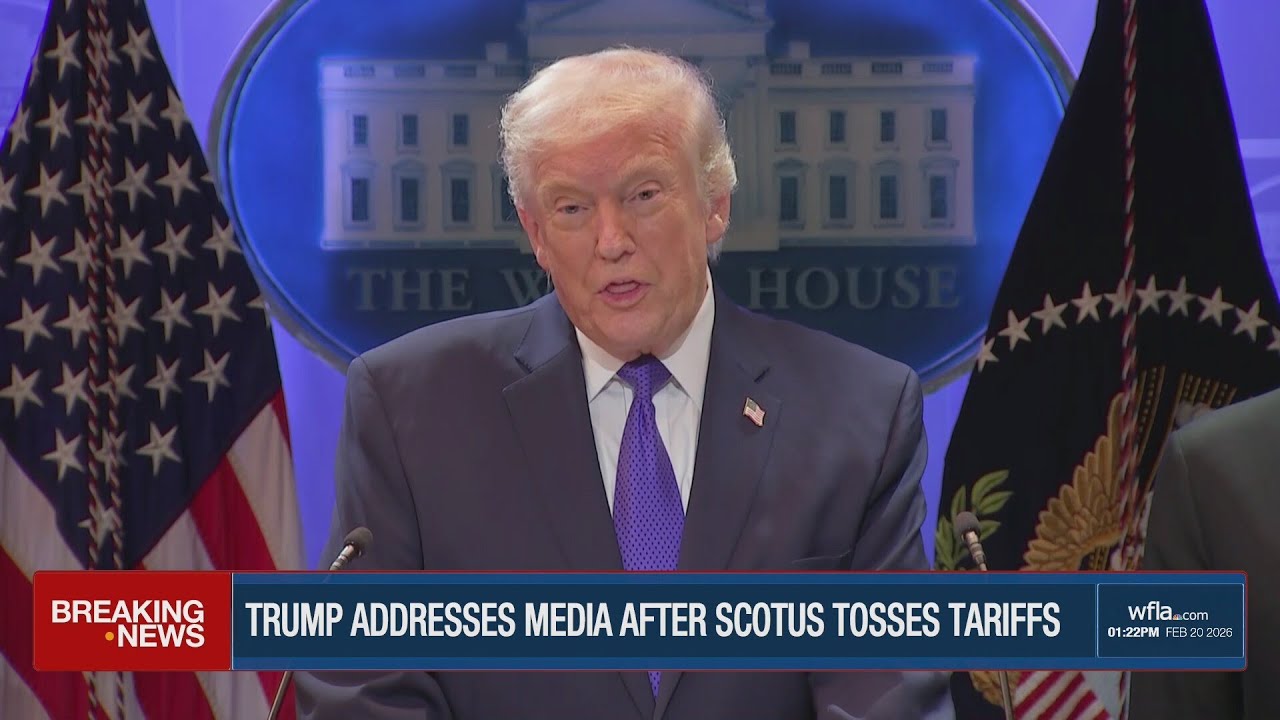 Trump insults SCOTUS justices over tariff decision, announces 10% global tariff