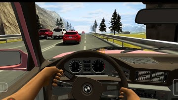 Racing in Car 2 - Overtaking  🛤🛣Maximum speed |Android New Gameplay 2025......)