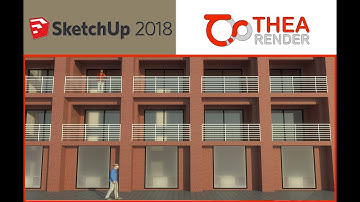 Thea Render 2.0 Brick Application (Speed - Build)