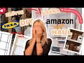 A NAGY ÁTALAKÍTÁS ÉS RENDSZEREZÉS | IKEA ÉS AMAZON HAUL KONYHA ÉS A GARDRÓB I  ALEXY VIVI